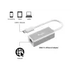 Equip USB Type C to RJ45 Gigabit Network Adapter, Wired, USB Type-C, Ethernet, 1000 Mbit/s, Silver