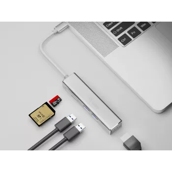 Equip USB-C 5 in 1 Multifunctional Adapter