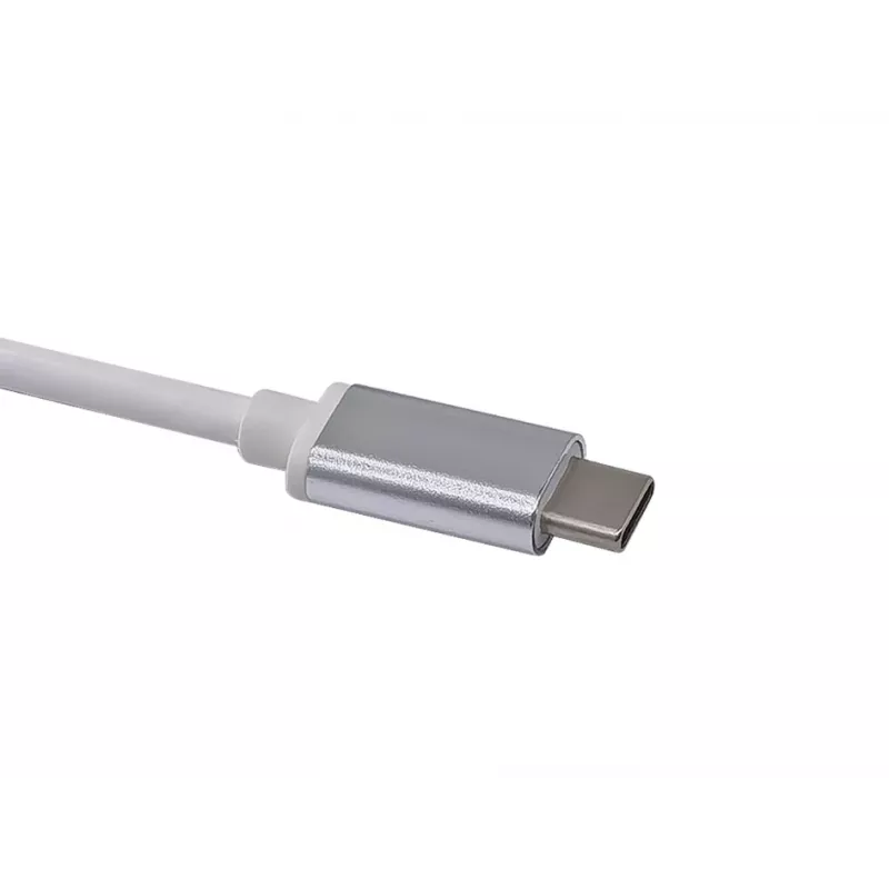 Equip USB-C to 3-port USB 3.0 Hubs with Gigabit adapter, USB 3.2 Gen 1 (3.1 Gen 1) Type-C, Silver, USB 3.2 Gen 1 (3.1 Gen 1) Type-A, WLAN, Aluminium, 22 mm, 15 mm