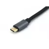 Equip USB 3.2 Gen 2x1 Type-C to C, M/M, 0.5 m, 5A, 0.5 m, USB C, USB C, USB 3.2 Gen 1 (3.1 Gen 1), 10 Gbit/s, Black