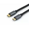 Equip USB 3.2 Gen 2x1 Type-C to C, M/M, 0.5 m, 5A, 0.5 m, USB C, USB C, USB 3.2 Gen 1 (3.1 Gen 1), 10 Gbit/s, Black