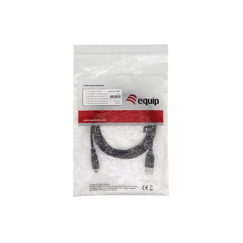 USB 2.0 Type-C to A Cable Equip 128886 3.0 m