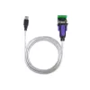 Equip USB-A to Serial RS-422/485 DB9 adapter cable, Grey, 1.5 m, USB Type-A, DB-9, Male, Male