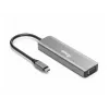 Equip USB-C to HDMI/DisplayPort/VGA /USB Adapter, USB Type-C, HDMI output, DisplayPort output, VGA (D-Sub) output, 3840 x 2160 pixels