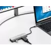 Equip USB-C to HDMI/DisplayPort/VGA /USB Adapter, USB Type-C, HDMI output, DisplayPort output, VGA (D-Sub) output, 3840 x 2160 pixels