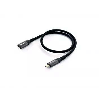 Equip USB 3.2 Gen 2 C to C Extension Cable, M/F, 0.5m, 4K/60Hz, 10Gbps