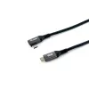 Equip USB 2.0 C to C 90° angled Cable, M/M, 1.0m, 100W with Emark chispet