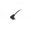 Equip USB 2.0 C to C 90° Angled Coiled Cable M/M 1 m Black