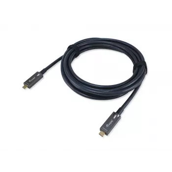 Equip USB-C to C Active Optical Cable, M/M, 5.0m, PD 60W, 4K/60Hz, 10Gbps, Video+Data+PD