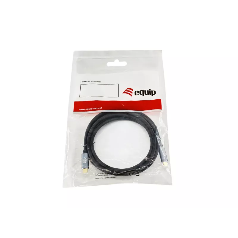 Equip USB 3.2 Gen 2 C to C Cable, M/M, 2.0m, 5A, PD 100W, 4K/60Hz, 10Gbps