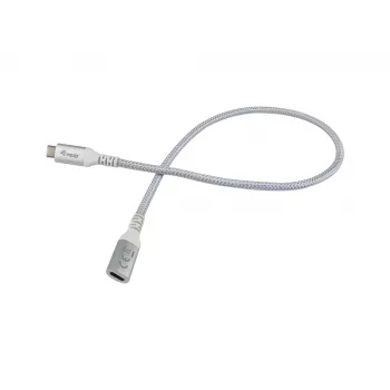 Equip USB 3.2 Gen 2 C to C Extension Cable, 0.5m, M/F, 4K/60Hz, 10Gbps, White