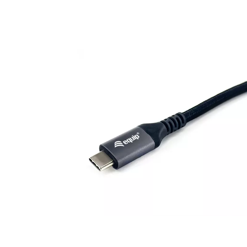Equip USB 4 Gen 3 C to C Cable, M/M, 2.0m, PD3.1 240W, 8K/60Hz, 40Gbps, Black