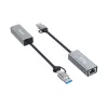 Equip USB-C to 2.5 Gigabit Ethernet Network (USB-C+A) Adapter