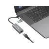 Equip USB-C to 2.5 Gigabit Ethernet Network (USB-C+A) Adapter