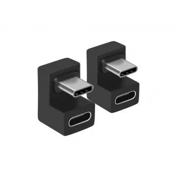 USB-C U Plug Adapter Equip 133476 10Gbps PD 100W 2-Pack