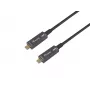 Equip USB-C to C Active Optical Cable, M/M, 15m, PD 60W, 4K/60Hz, 10Gbps, Video+Data+PD