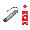 Equip USB-C 8 in 1 Multifunctional Adapter, Wired, USB Type-C, 100 W, 1000 Mbit/s, 1000BASE-T, IEEE 802.3ab