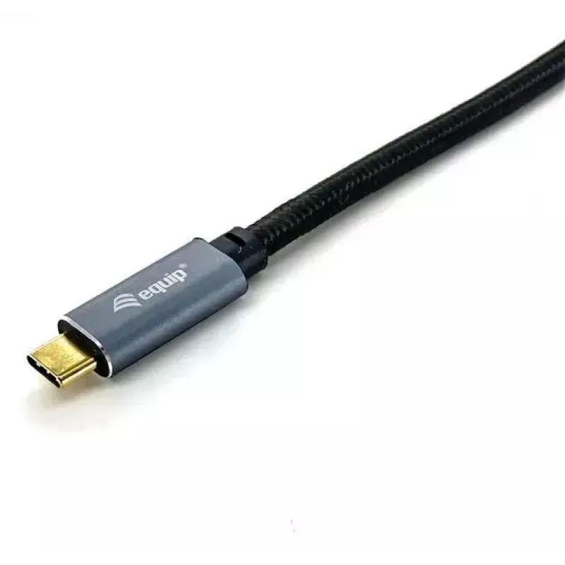 USB C to C cable EQUIP 3.0 m — USB 3.2 Gen 2 (10 Gbps), PD100W, 4K/60Hz, black
