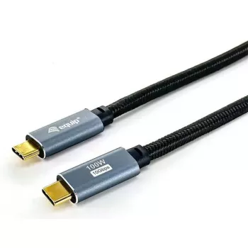 USB C to C cable EQUIP 3.0 m — USB 3.2 Gen 2 (10 Gbps), PD100W, 4K/60Hz, black