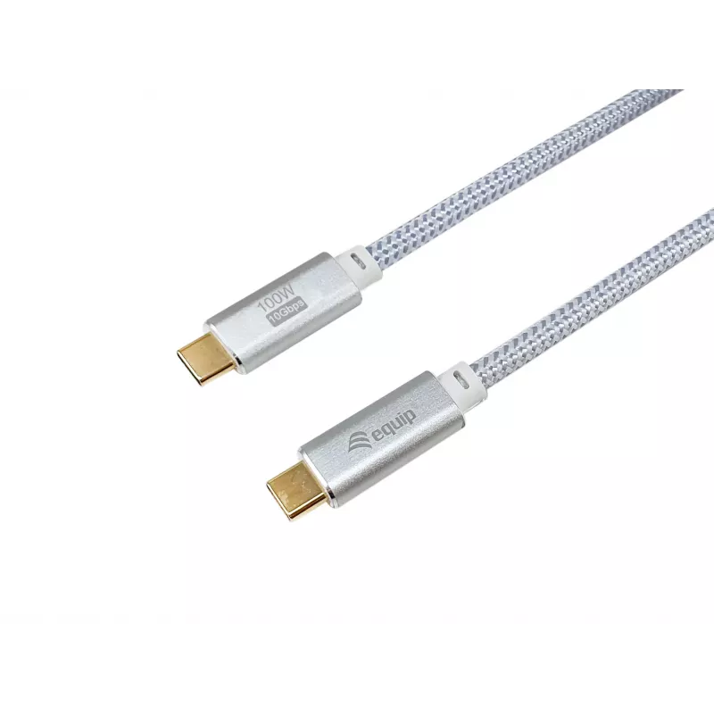 USB-C to USB-C cable EQUIP 3.0 m — USB 3.2 Gen 2, 10 Gbps, PD 100W, 4K/60Hz, white