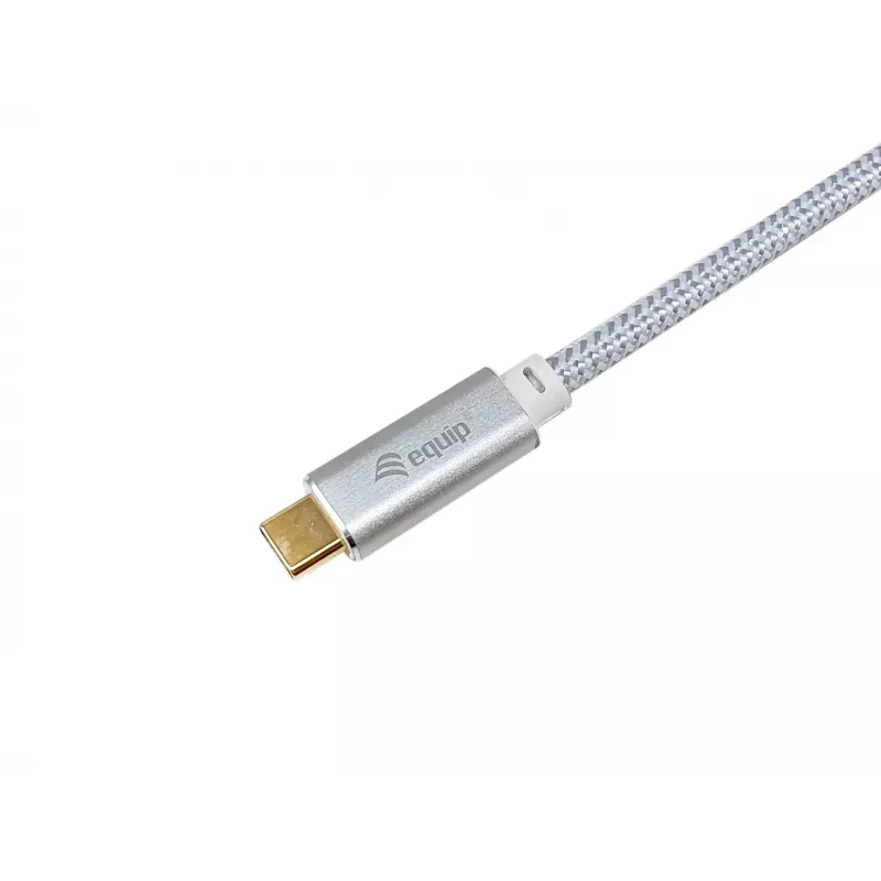 USB-C to USB-C cable EQUIP 3.0 m — USB 3.2 Gen 2, 10 Gbps, PD 100W, 4K/60Hz, white