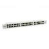 Equip 48-Port Cat.6 Shielded Patch Panel, Light Grey