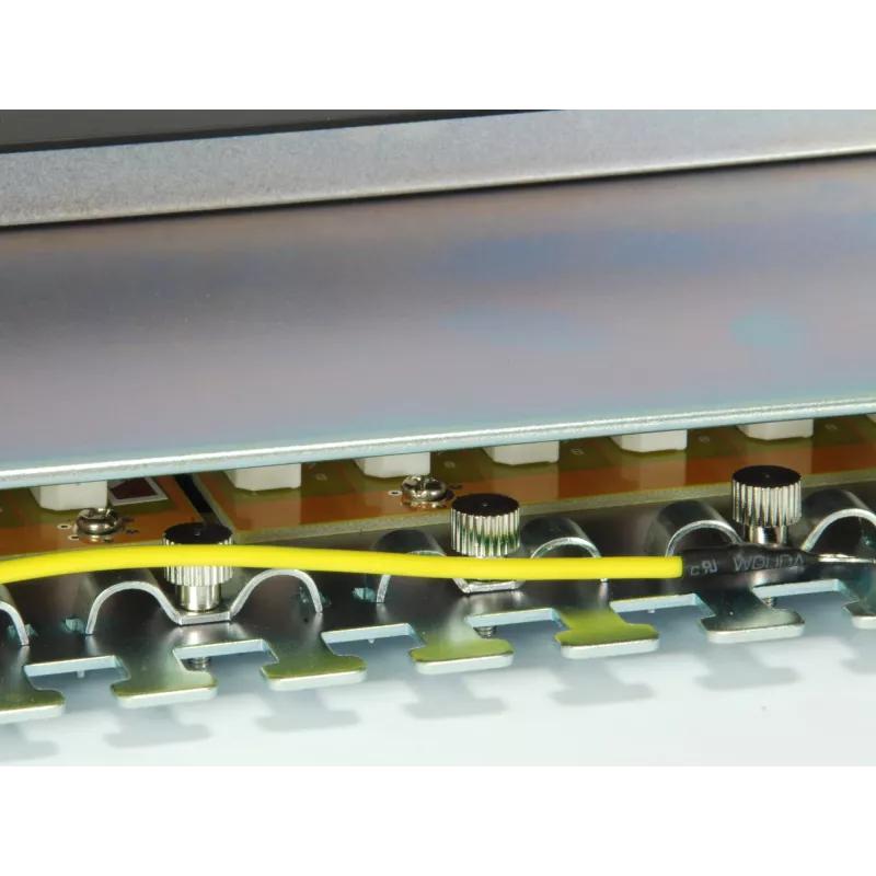 Equip 24-Port Cat.6A Shielded Patch Panel