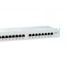 Equip 24-Port Cat.6 Shielded Patch Panel, Light Grey