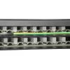 Equip 48-Port Cat.6 Shielded Patch Panel, Black