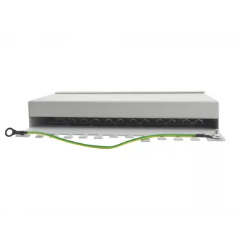 Equip 12-Port Cat.6 Desktop Patch Panel, Light Grey, 10/100/1000Base-T(X), Gigabit Ethernet, 1000 Mbit/s, RJ-45, Cat6, 1U