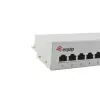 Equip 12-Port Cat.6 Desktop Patch Panel, Light Grey, 10/100/1000Base-T(X), Gigabit Ethernet, 1000 Mbit/s, RJ-45, Cat6, 1U