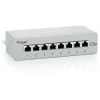 Equip 8-Port Cat.5e Desktop Patch Panel, Light Grey, RJ-45, Gold, Cat5e, Grey, ANSI/TIA/EIA 568, -40 - 80 °C