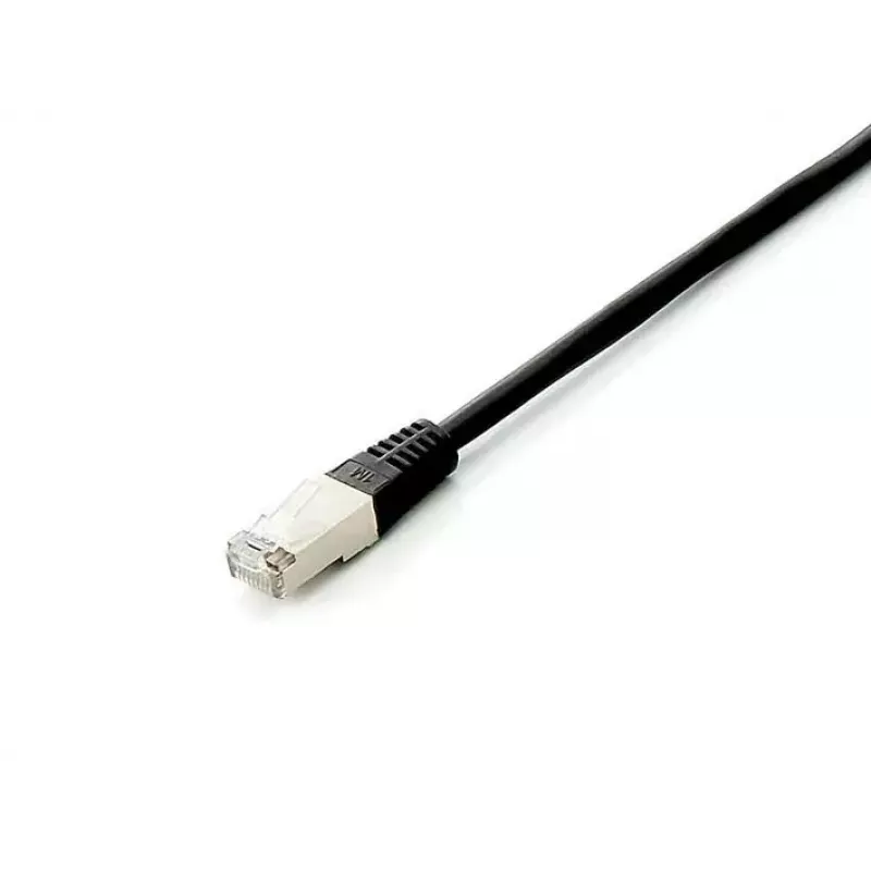 Network Cable Equip Cat.6A Platinum S/FTP RJ-45 1.0m Black