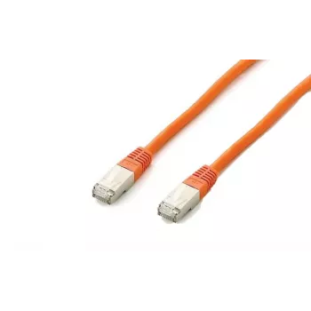 Equip Cat.6A Platinum S/FTP Patch Cable, 1.0m, Orange, 1 m, Cat6a, S/FTP (S-STP), RJ-45, RJ-45, Orange
