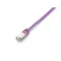 Equip Cat.6A Platinum S/FTP Patch Cable, 20m, Purple, 20 m, Cat6a, S/FTP (S-STP), RJ-45, RJ-45, Purple