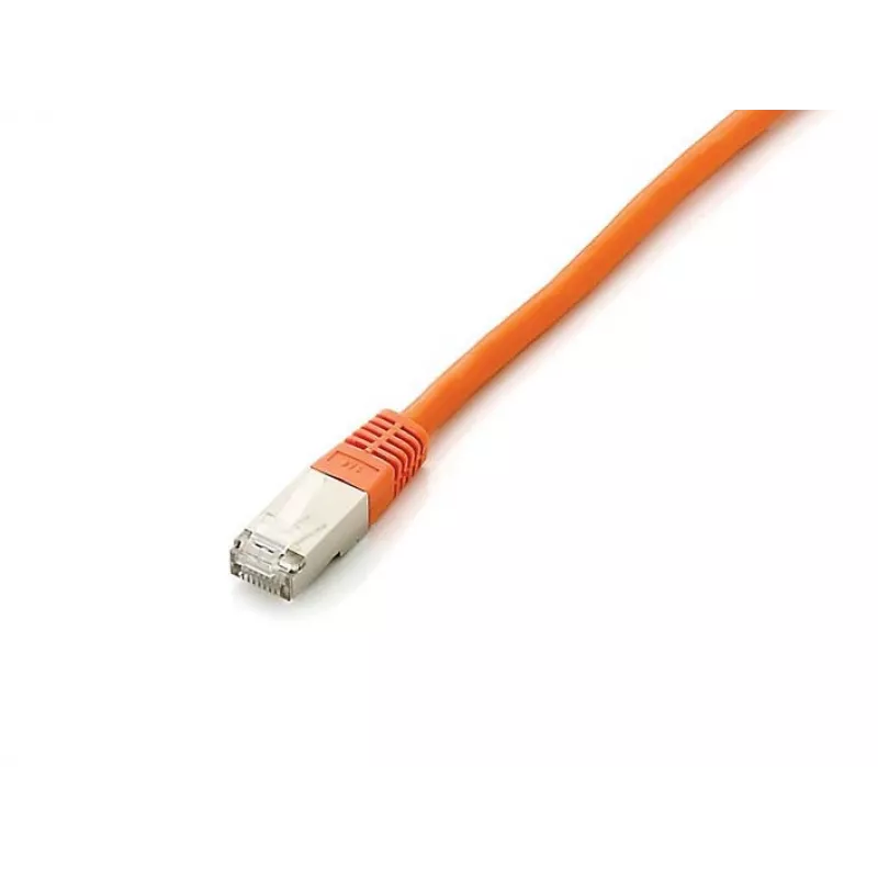 Equip Cat.6A Platinum S/FTP Patch Cable, 0.5m, Orange, 0.5 m, Cat6a, S/FTP (S-STP), RJ-45, RJ-45, Orange