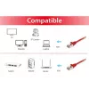 Patch Cable Equip Cat.6A S/FTP RJ-45 15m Red