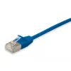 Equip Cat.6A F/FTP Slim Patch Cable, 1m, Blue