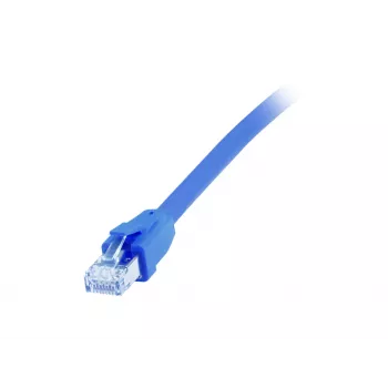 Equip Cat 8.1 S/FTP (PIMF) Patch Cable, LSOH, 1.0m, Blue, 1 m, Cat8.1, S/FTP (S-STP), RJ-45, RJ-45, Blue