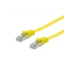 Network Cable Equip Cat.6A U/FTP Flat Patch Cable RJ-45 0.5m Yellow