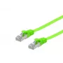 Network Cable Equip Cat.6A U/FTP Flat Patch Cable RJ-45 5m Green