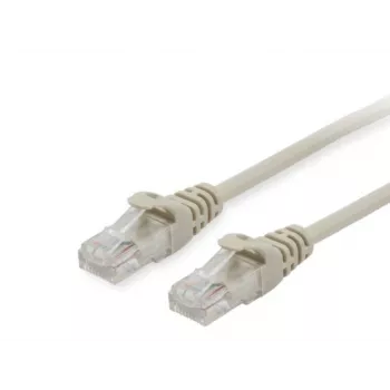 Equip Cat.6A U/UTP Patch Cable, 15m, Beige, 15 m, Cat6a, U/UTP (UTP), RJ-45, RJ-45, Beige