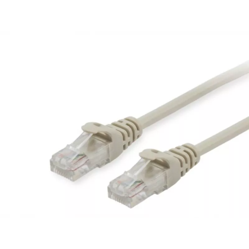 Equip Cat.6A U/UTP Patch Cable, 20m, Beige, 20 m, Cat6a, U/UTP (UTP), RJ-45, RJ-45, Beige