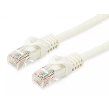 Equip Cat.6A U/UTP Patch Cable, 2.0m, White, 2 m, Cat6a, U/UTP (UTP), RJ-45, RJ-45, White