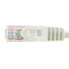 Equip Cat.6A U/UTP Patch Cable, 2.0m, White, 2 m, Cat6a, U/UTP (UTP), RJ-45, RJ-45, White