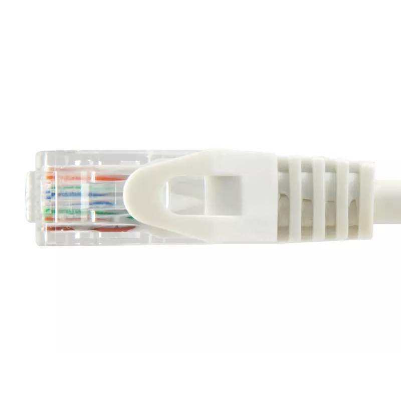 Equip Cat.6A U/UTP Patch Cable, 2.0m, White, 2 m, Cat6a, U/UTP (UTP), RJ-45, RJ-45, White