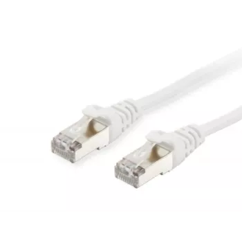 Equip Cat.6A S/FTP Patch Cable, White, 0.15m, 0.15 m, Cat6a, S/FTP (S-STP), RJ-45, RJ-45, White