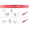 Equip Cat.6A S/FTP Patch Cable, Red, 1.5m, 1.5 m, Cat6a, S/FTP (S-STP), RJ-45, RJ-45, Red