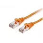 Equip Cat.6A S/FTP Patch Cable, Orange, 1.5m, 1.5 m, Cat6a, S/FTP (S-STP), RJ-45, RJ-45, Orange