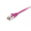 Equip Cat.6A S/FTP Patch Cable, Purple, 1.0m, 1 m, Cat6a, S/FTP (S-STP), RJ-45, RJ-45, Purple